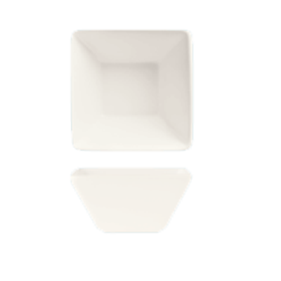 Libbey SL-111 Classics Slate 10 oz. China Fruit Bowl, Porcelain, Ultra Bright White - 36/Case