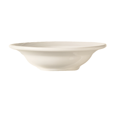 Libbey BO-1155 Classics Basics Orbis 3 oz. China Fruit Bowl, Porcelain, Bright White - 36/Case