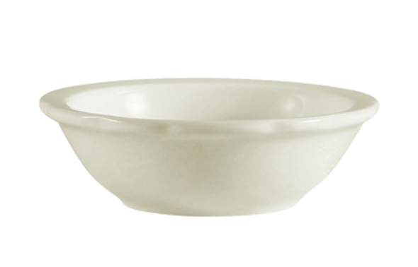 CAC China SC-10 Seville 11 oz. American White Ceramic Grapefruit Bowl - 36/Case