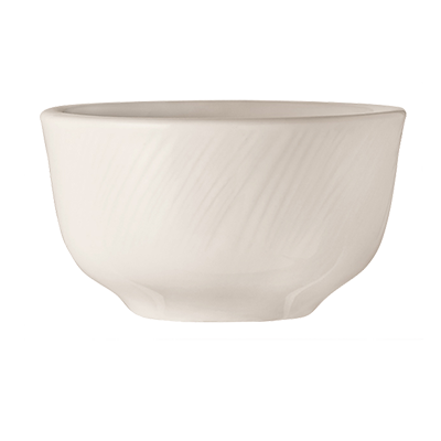 Libbey BO-1140 Classics Basics Orbis 8 oz. China Bouillon Cup, Porcelain, White - 36/Case