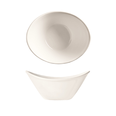 Libbey INF-100 Classics Infinity 7 oz. China Soup Bowl, Porcelain, White - 36/Case