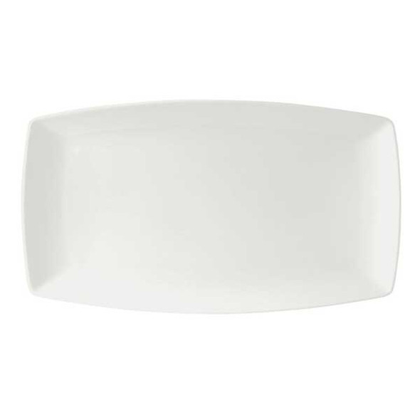 Steelite 9001C087 Neo 14" x 8" China Tray
