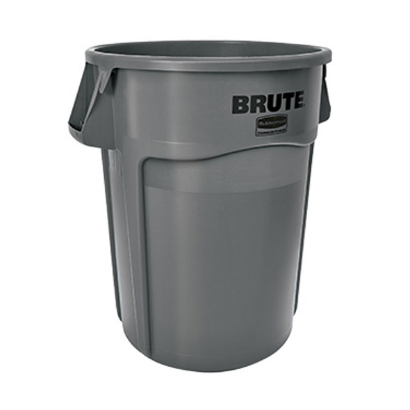 Rubbermaid FG263200GRAY Brute Trash Container 32 Gallon Gray