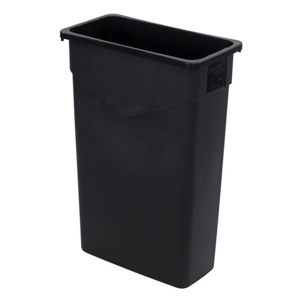 34202303 - 23 Gallon Black Waste Container