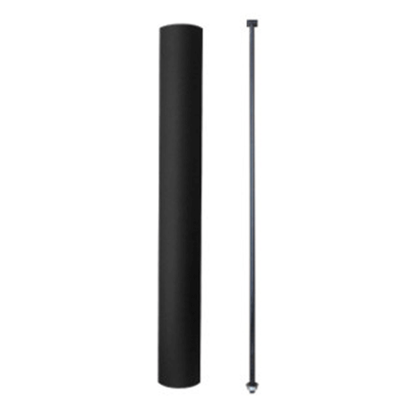 JI Bases COL3X37BH 3" Dia Bar Height Center Column, Black Cast Iron