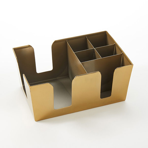 Black Plastic Coffee Shop Cafeteria Bar Paper Cup Holder Counter Storage  Organizer - China Cup Holder and Bar Caddy price