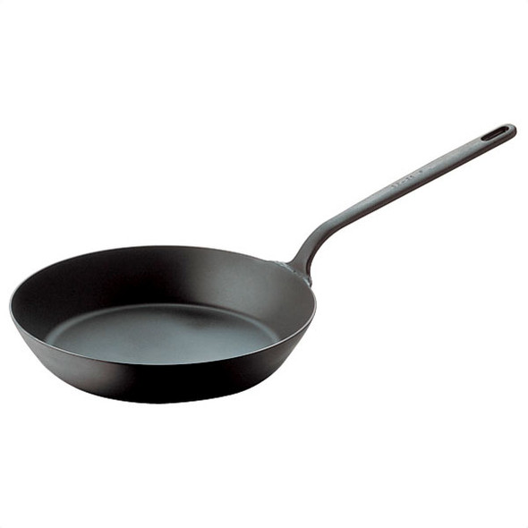 Spring USA 8481-40/32 Blackline 13-1/8" Fry Pan, Carbon Steel