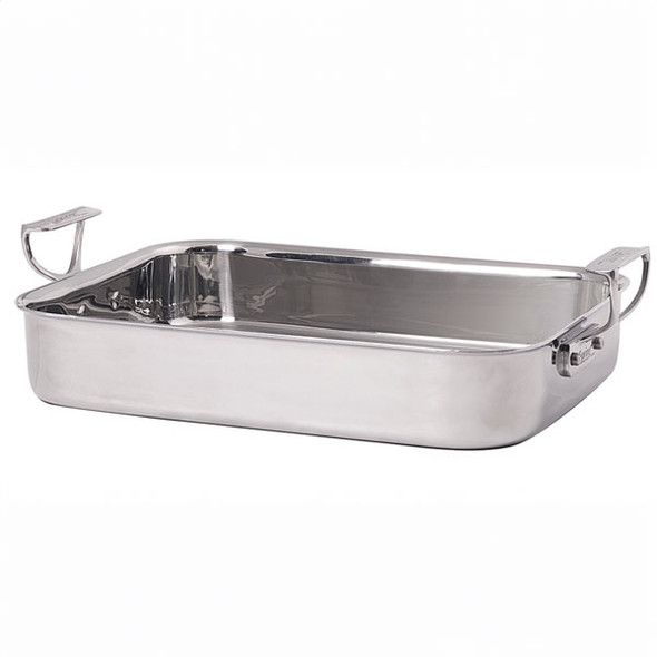 Spring USA 8165-60 Primo! 6 qt. Cook & Serve Roasting Pan, Stainless Steel