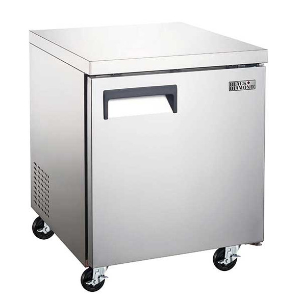 Admiral Craft GRUCFZ-27 Black Diamond 27"W Undercounter Freezer, 1-Section