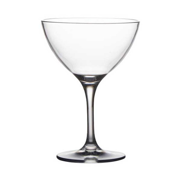G.E.T SW-2014-CL Social Club 6 oz. Cocktail Glass, Tritan Plastic - 24/Case