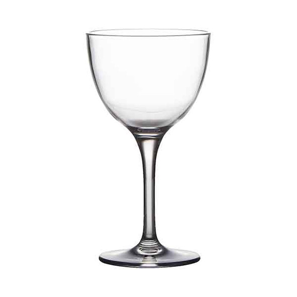 G.E.T SW-2015-CL Social Club 4 oz. Nick & Nora Cocktail Glass, Tritan Plastic