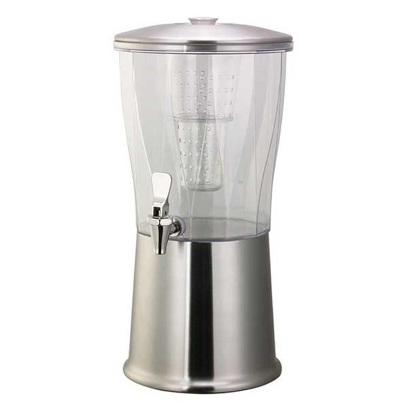 Service Ideas CBDRT3BSSS Elite 3 gal. Cold Beverage Dispenser, Round