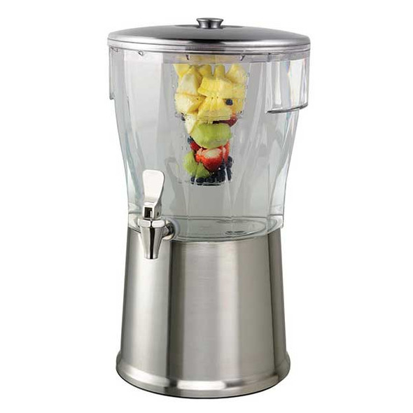 Service Ideas CBDRT5BSSS Elite 5 gal. Cold Beverage Dispenser, Round