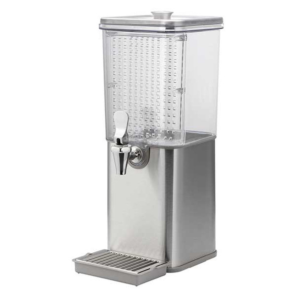 Service Ideas SCD15SS 1.5 gal. Beverage Dispenser, Square
