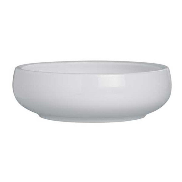 Steelite 6940E6090 Folio Parliament 20 oz. Curved Bowl, Alpha-Ceramic, White - 12/Case