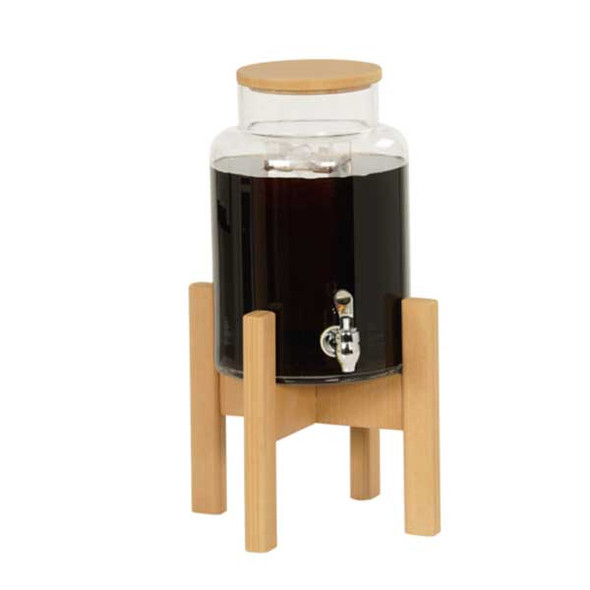 Cal-Mil 23444-2-122 Renew 2 gal. Beverage Dispenser, Ice Chamber, Round