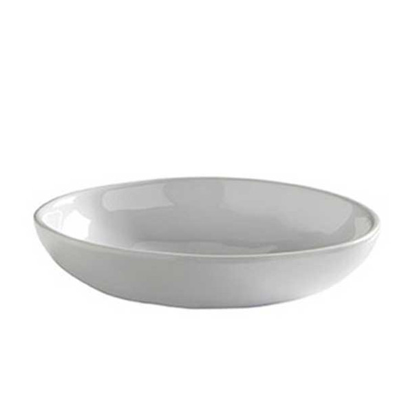 Bowl, 13 oz., 7" dia. x 1-1/2"H, round, coupe, break-resistant, BPA free, melamine, Crave, Cloud, NSF