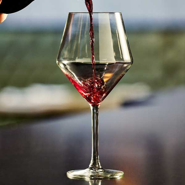 Libbey 1009401 Contour Pour Control 20 oz. Wine Glass 