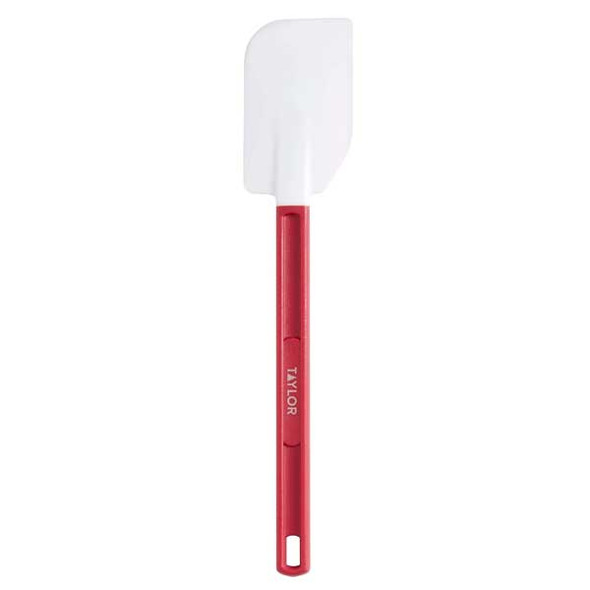 Taylor 5302556 10" High Temp Spatula, Plastic, Red - 3/Case