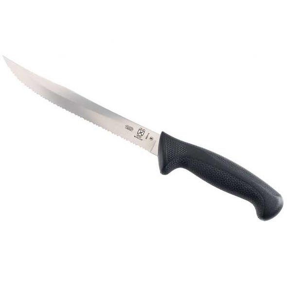Mercer Culinary M23410 Millennia 8" Utility Slicer, Tiger Edge