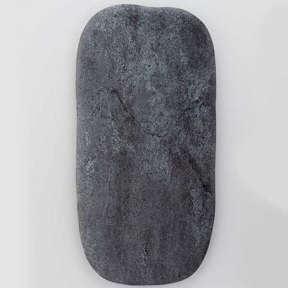 American Metalcraft GM210 Greystone 21-1/4"L x 10-5/8"W Melamine Serving Board, Grey, Melamine