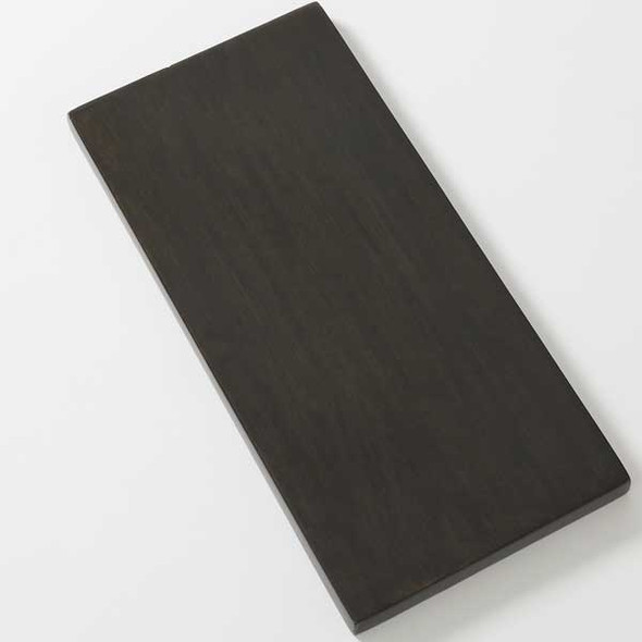 American Metalcraft MWP18 Upton 17-3/4" x 8-3/4" Platter, Mango Wood, Espresso