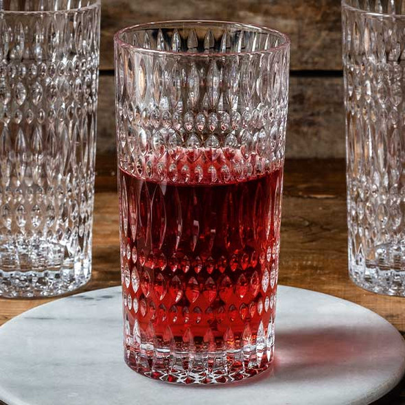 Libbey N105187 Ethno by Nachtmann 14-1/4 oz. Highball Glass, Clea