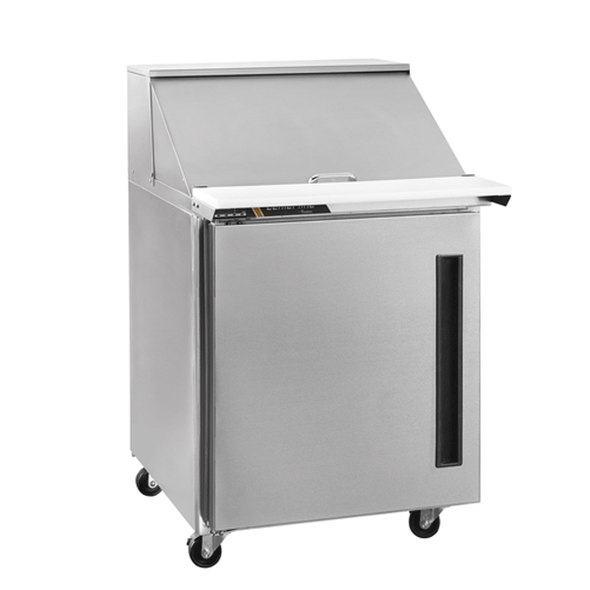 Traulsen CLPT-2708-SD-L Centerline Compact Refrigerated Prep Table, Roll-Top Lid, One Section Reach In 27"W