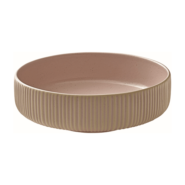 Libbey 701316591000583 Nara 5-7/8" Round Dish w/High Rim, Rose, 6/Case