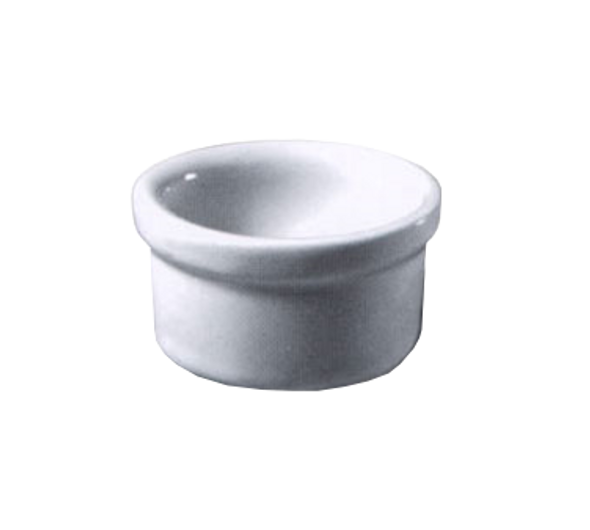Diversified Ceramics DC362 2.5 oz. White Ceramic Ramekin - 36/Case