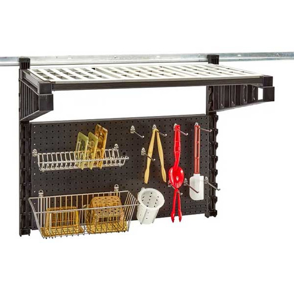 Cambro EWSA36SINK110 Camshelving Elevation 40" x 18" Wall Shelving Sink Station Add-On Kit