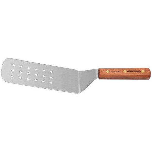 Dexter-Russell 19700 Traditional 8" Turner, Perforated, Rounded Edge