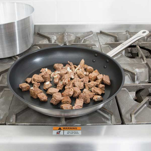 Vollrath N3812 Optio 12" Fry Pan, Non-Stick, Stainless Steel