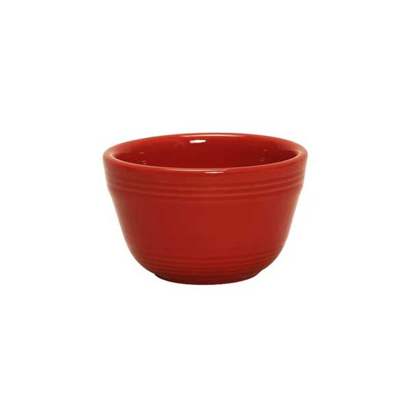 Tuxton CQB-0752 Concentrix 7.5 oz. Bouillon Cup, Vitrified China, Cayenne - 24/Case