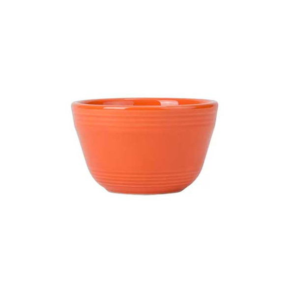 Tuxton CPB-0752 Concentrix 7.5 oz. Bouillon Cup, Vitrified China, Papaya - 24/Case