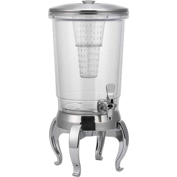 Service Ideas CBDDW3GRG Elite 3 gal. Cold Beverage Dispenser, Infusion Chamber, Insulated, Regal Leg, Round