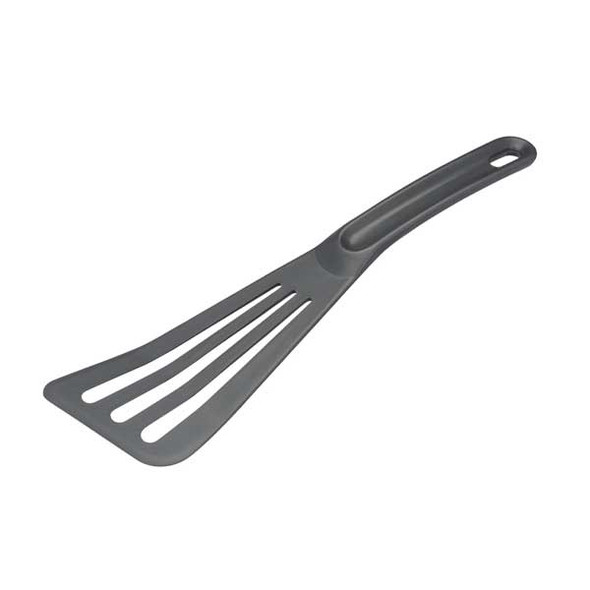 Matfer 112419 Exoglass 12" High Temp Pelton Spatula, Black