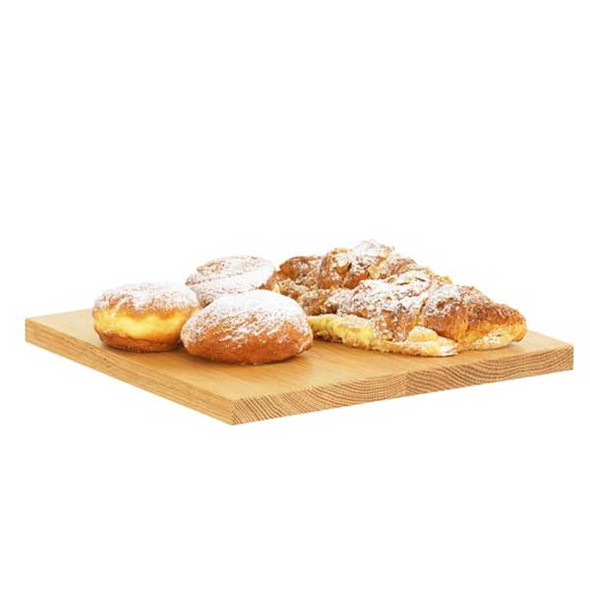 Cal-Mil 23873-12-21 Milo 12" x 12" Serving Board, Oak