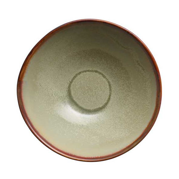 Libbey HEDON-5S Storytellers Hedonite 41 oz. Bowl, Porcelain, Sage - 12/Case