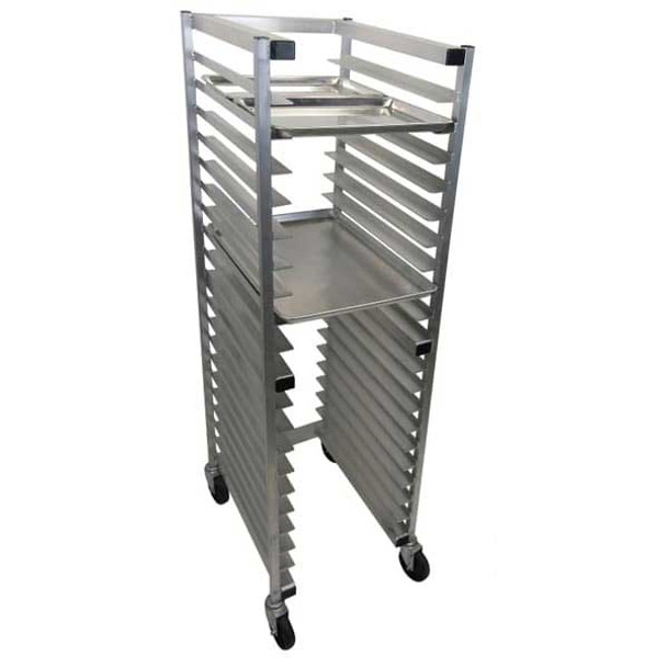 Channel 425A Heavy Duty Series Half-Height 36"H Bun Pan Rack, Aluminum