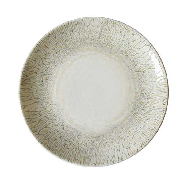 Cardinal FP813 Papillon by Dudson 8.5" Coupe Plate, Beige Ceramic - 12/Case