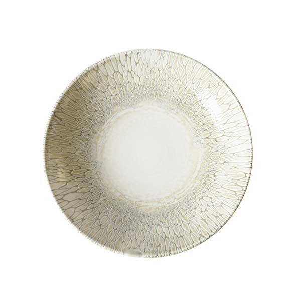 Arc Cardinal FP817 Dudson Papillon Beige 38.2 oz. Coupe Bowl, Vitrified Ceramic, Beige - 12/Case