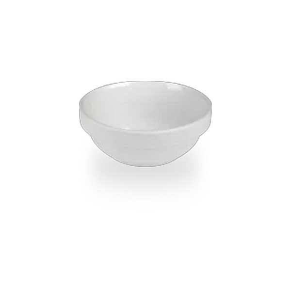 Churchill WHVINB101 Viana 10 oz. Stacking Bowl, Ceramic, White - 6/Case