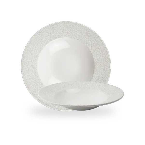 Churchill CGVIVWBL1 Viana 16.5 oz. Wide Rim Bowl, Ceramic, Charcoal Grey - 12/Case