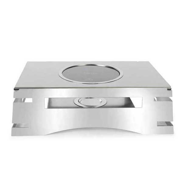Eastern Tabletop 322061IND REVO All-In-One 23-3/4" x 16" x 7" Rectangular Chafer Stand, SS