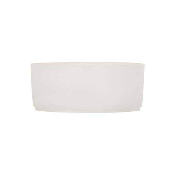 Cal-Mil 23738-10-126 Resin 10" Round Bowl, White Marble