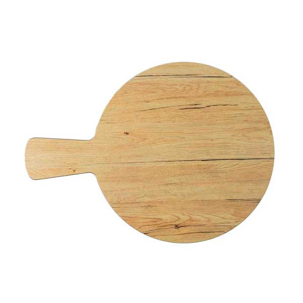 Tablecraft 12459 Timber 10" Serving Paddle, Melamine, Tan