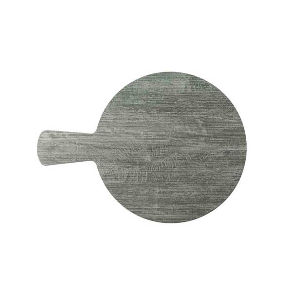 Tablecraft 12451 Smokehouse 10" Serving Paddle, Melamine, Gray