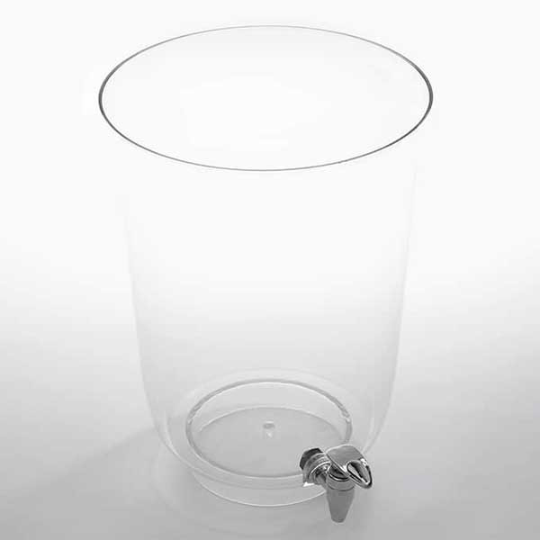American Metalcraft JREP4 Mix & Match Juice Dispenser Body, Round, Tritan