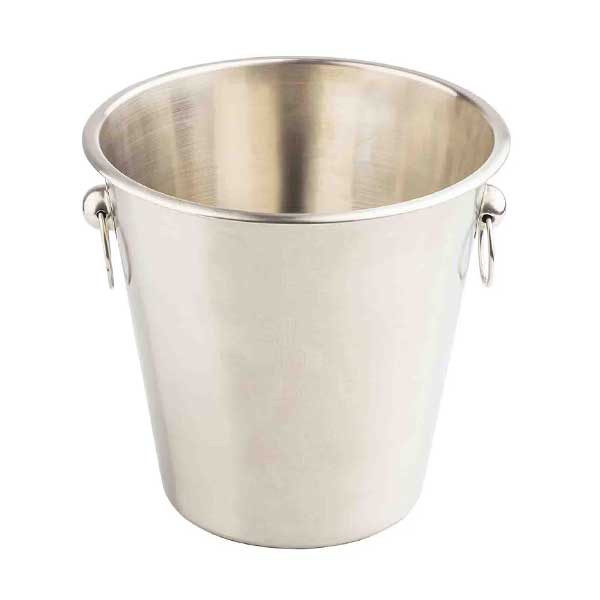 Tablecraft 12929 4-1/2 Qt. Wine Bucket w/Handles, SS